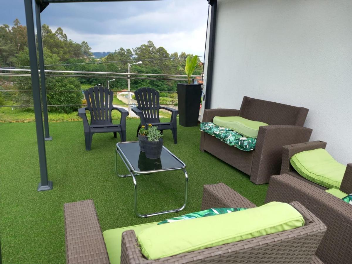 Apartmán Casa Rocha Velha Con Terraza Y Piscina Particular Santiago de Compostela Exteriér fotografie